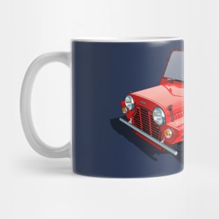 Austin Mini Moke in red Mug